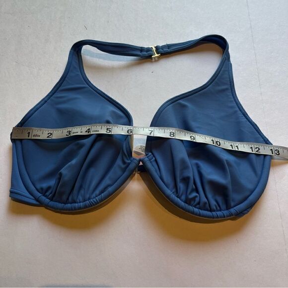 Victoria's Secret Bikini Swim Suit Sky Blue Top 36D Bottom Medium - Picture 6 of 13